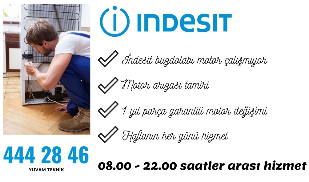 indesit buzdolabı motor çalışmıyor