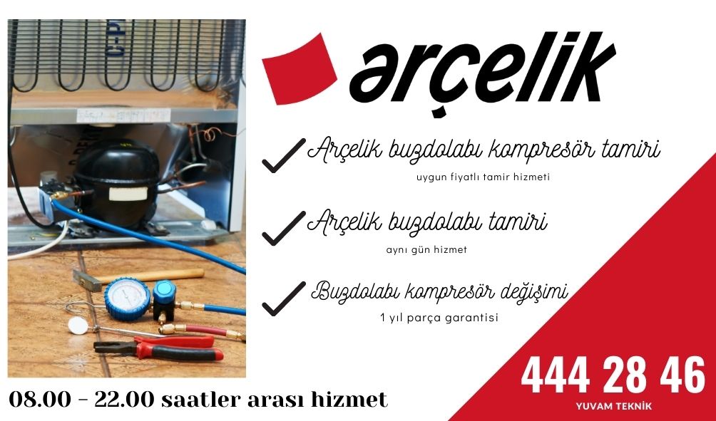 arçelik buzdolabı kompresör tamiri