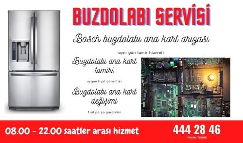 bosch buzdolabı anakart arızası