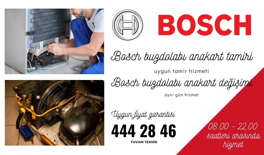 Bosch buzdolabı anakart tamiri