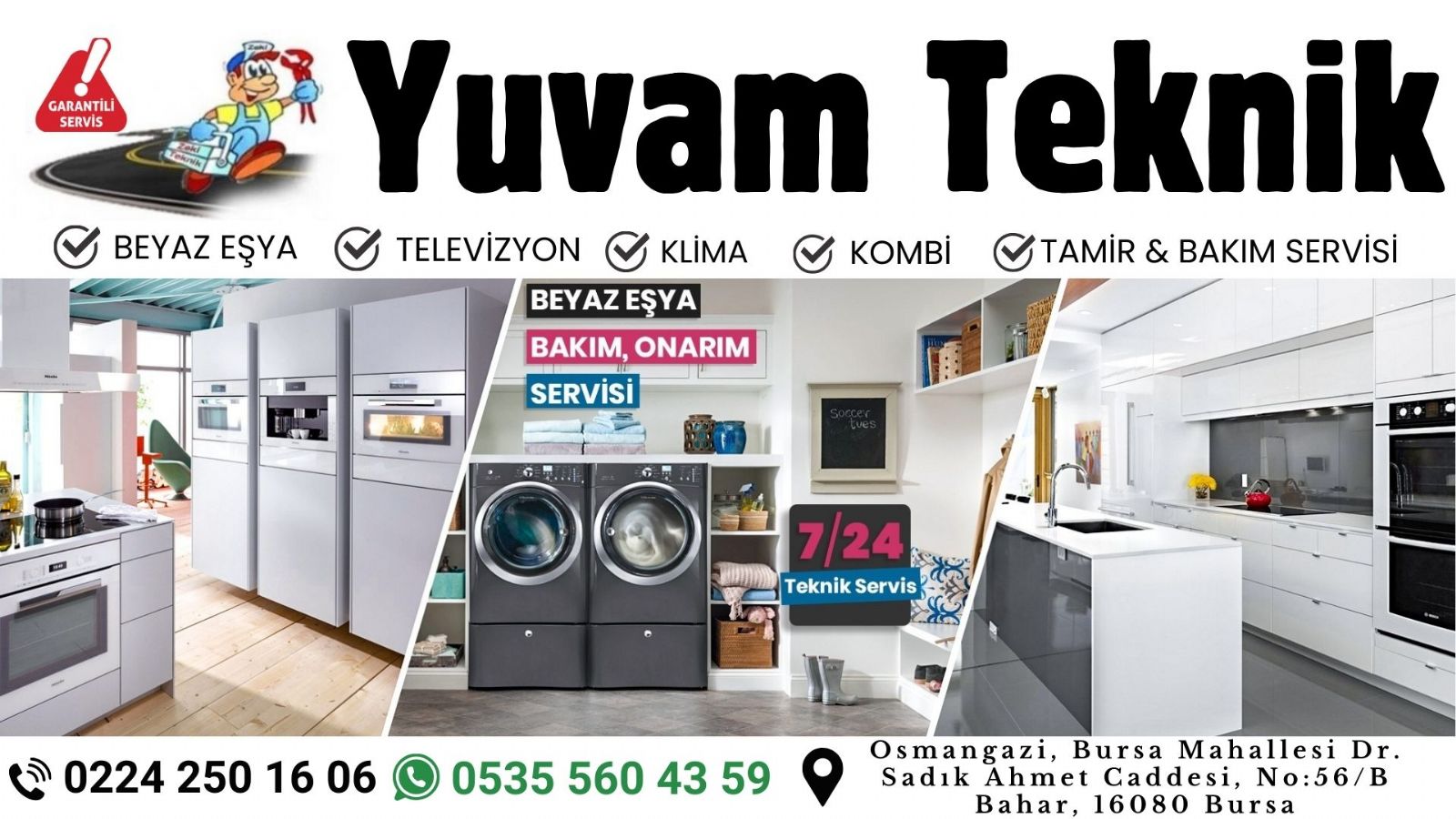 Bursa Beyaz Eşya Servisi