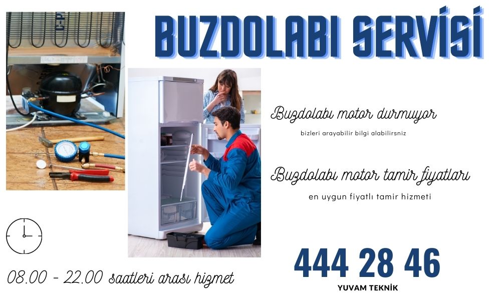 buzdolabı motor durmuyor