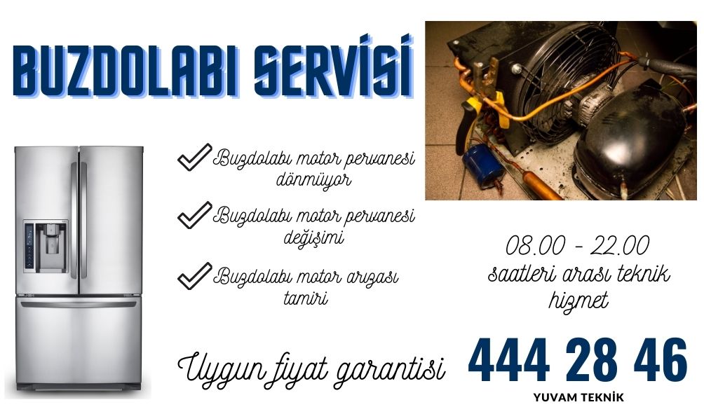 Buzdolabı motor pervanesi dönmüyor