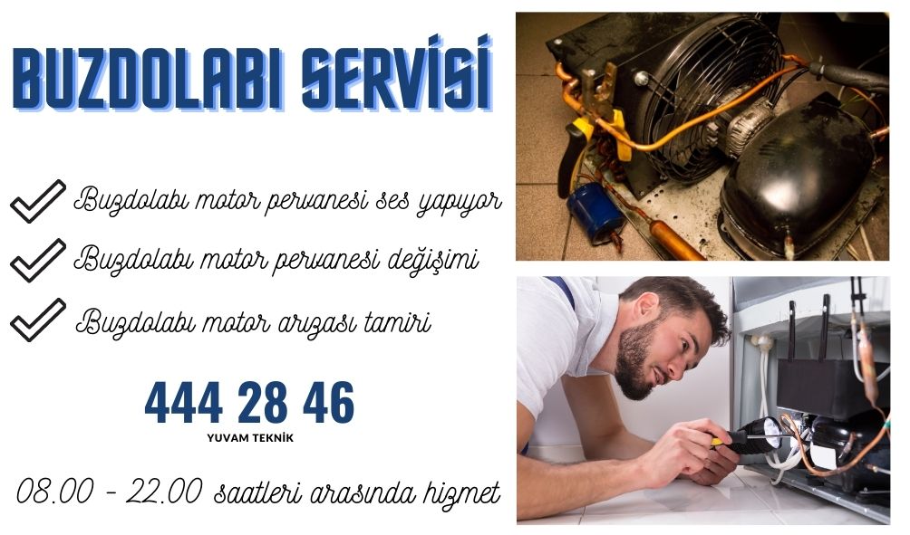 buzdolabı motor pervanesi ses yapıyor