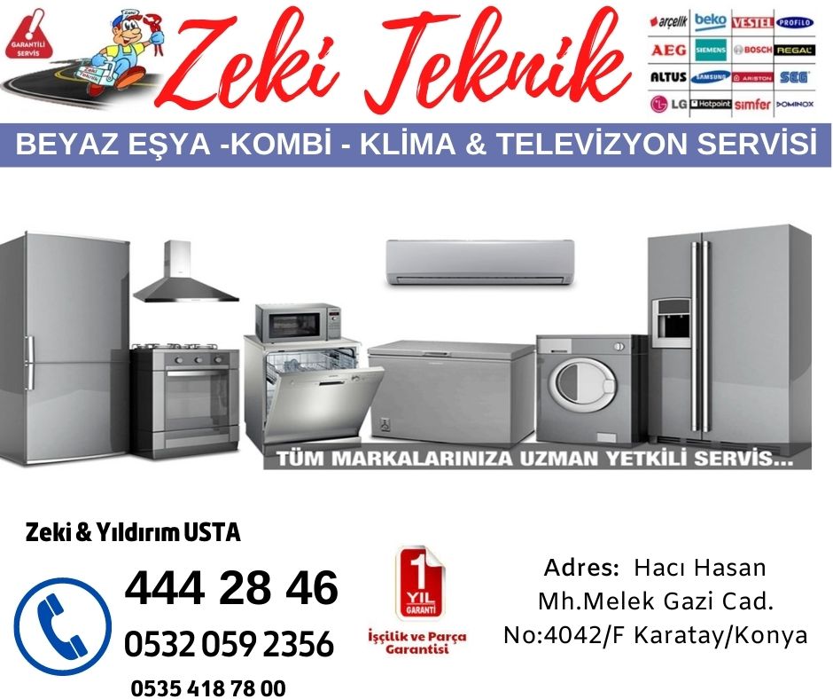 Karatay Beyaz Eşya Servisi