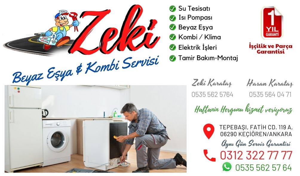 Keçiören Beyaz Eşya Servisi