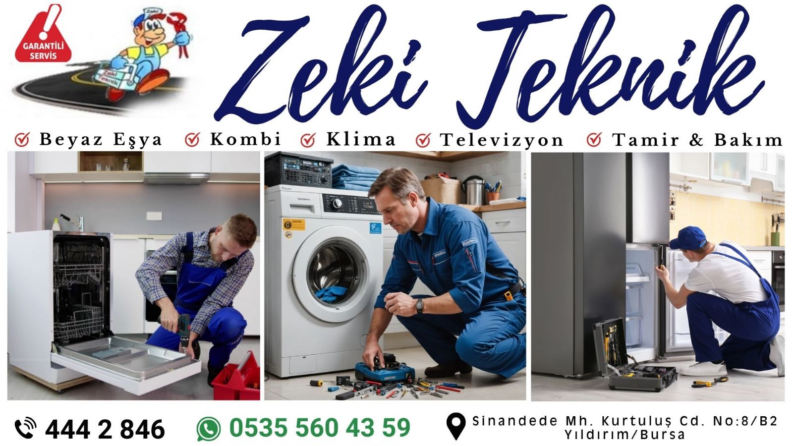 Bursa Yüzüncü Yıl Beyaz Eşya Servisi 