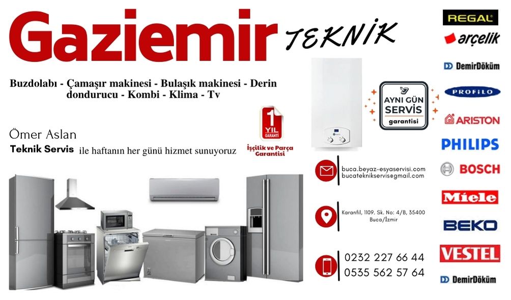 Gaziemir Beyaz Eşya Servisi